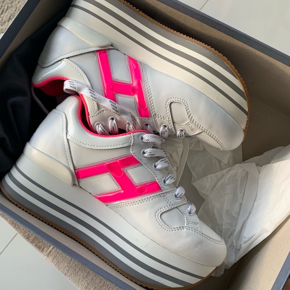 Hogan platform sneakers 36,5 AUTHENTIC - Picture 2 of 4